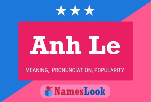 Anh Le Name Poster