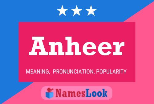 Anheer Name Poster