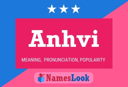 Anhvi Name Poster