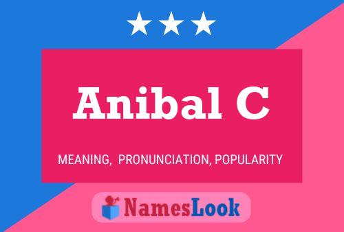 Anibal C Name Poster