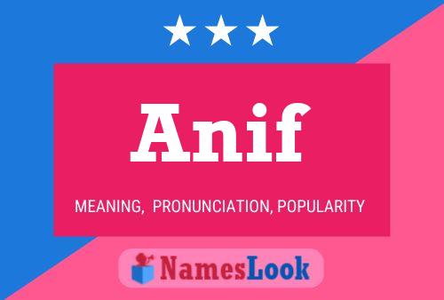 Anif Name Poster