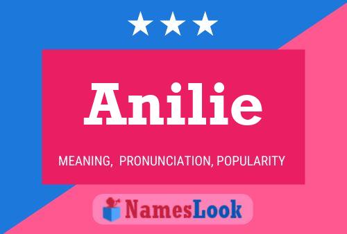 Anilie Name Poster