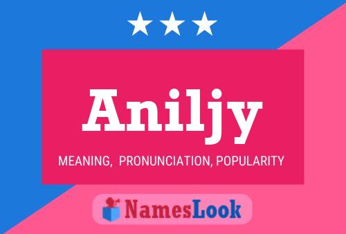 Aniljy Name Poster