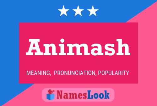 Animash Name Poster