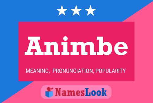 Animbe Name Poster