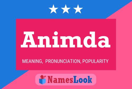 Animda Name Poster