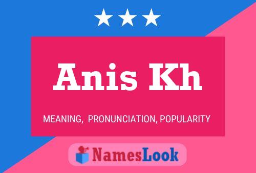 Anis Kh Name Poster