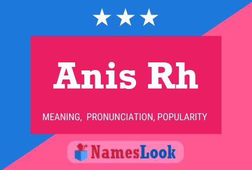 Anis Rh Name Poster