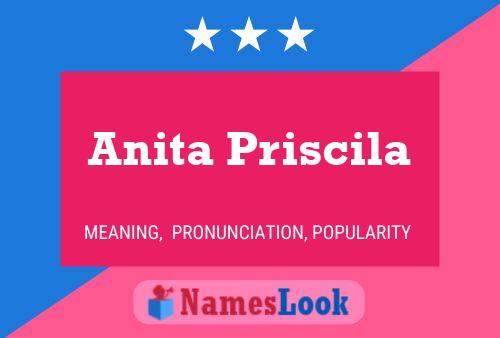 Anita Priscila Name Poster