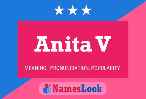 Anita V Name Poster