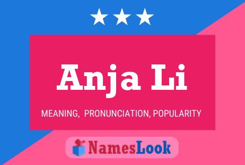 Anja Li Name Poster