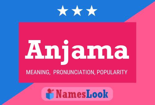 Anjama Name Poster