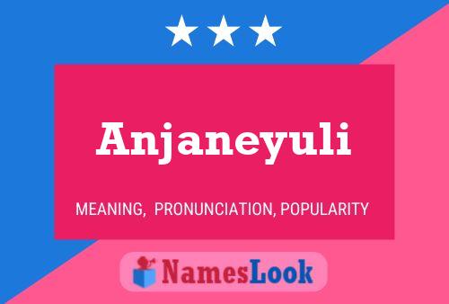 Anjaneyuli Name Poster