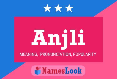 Anjli Name Poster