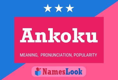 Ankoku Name Poster