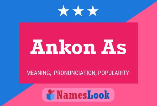 Ankon As Name Poster