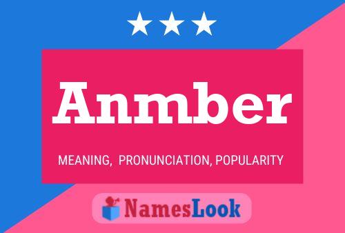 Anmber Name Poster