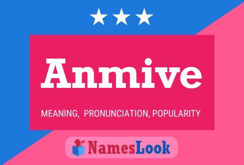 Anmive Name Poster