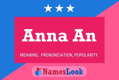 Anna An Name Poster