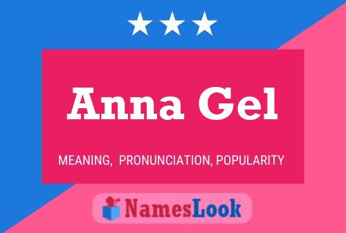 Anna Gel Name Poster