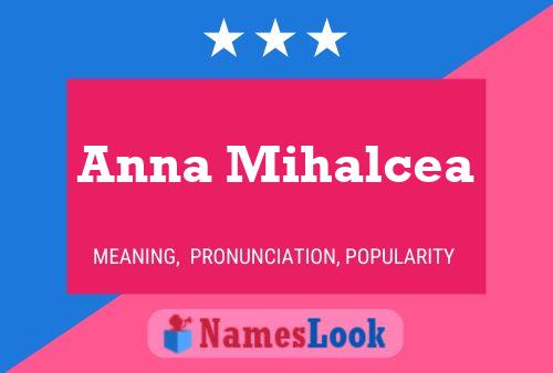 Anna Mihalcea Name Poster