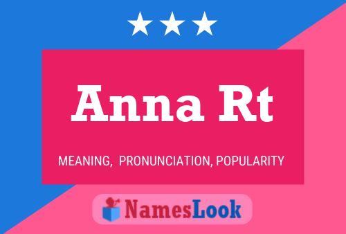 Anna Rt Name Poster