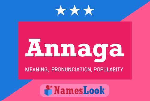 Annaga Name Poster