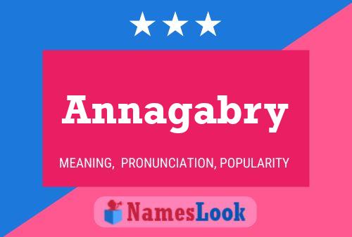 Annagabry Name Poster