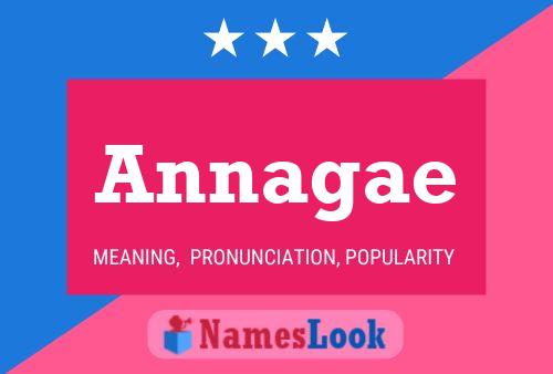 Annagae Name Poster