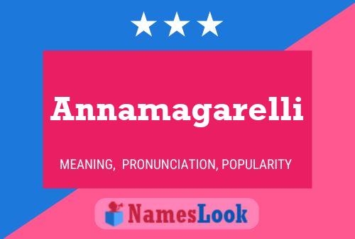 Annamagarelli Name Poster