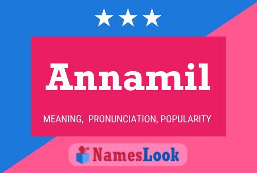 Annamil Name Poster