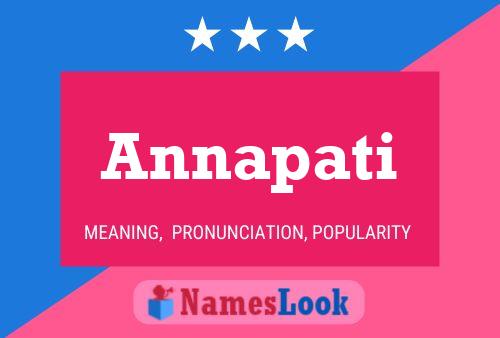 Annapati Name Poster