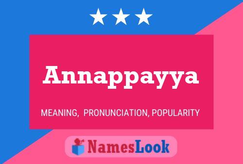 Annappayya Name Poster