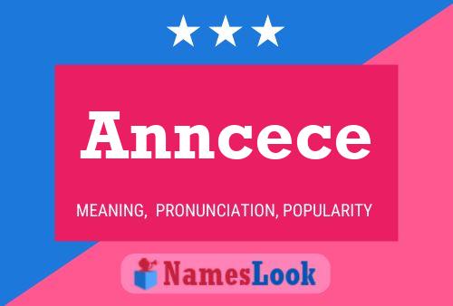 Anncece Name Poster