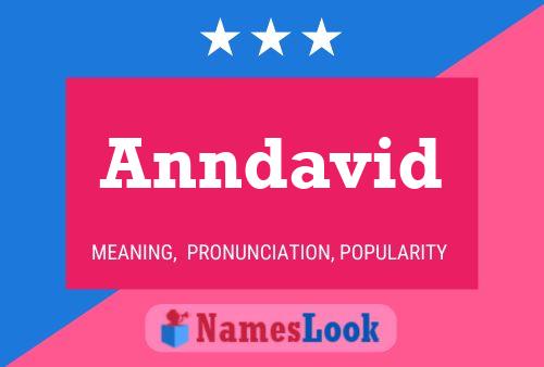 Anndavid Name Poster