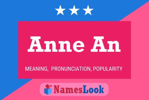 Anne An Name Poster