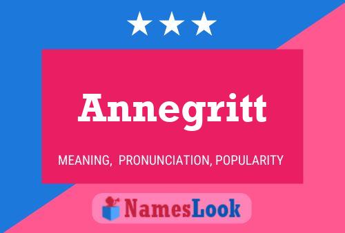 Annegritt Name Poster