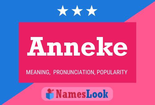 Anneke Name Poster