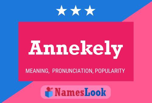 Annekely Name Poster