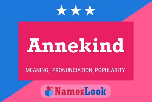 Annekind Name Poster