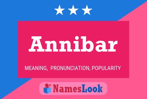 Annibar Name Poster