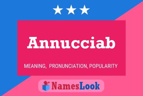 Annucciab Name Poster