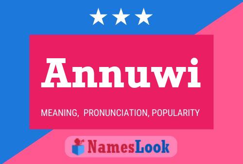 Annuwi Name Poster