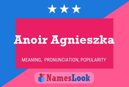 Anoir Agnieszka Name Poster