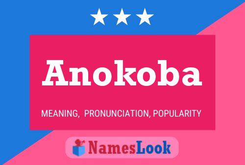 Anokoba Name Poster