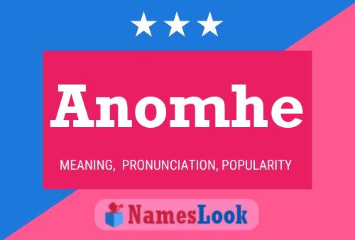 Anomhe Name Poster