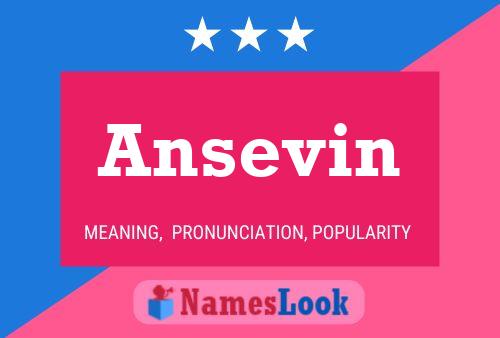 Ansevin Name Poster