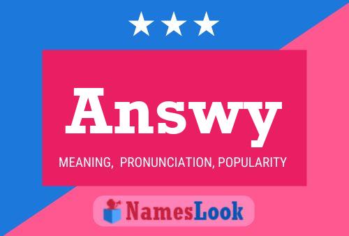 Answy Name Poster