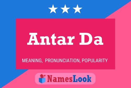 Antar Da Name Poster