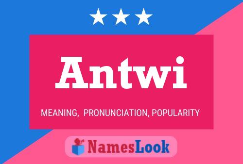 Antwi Name Poster